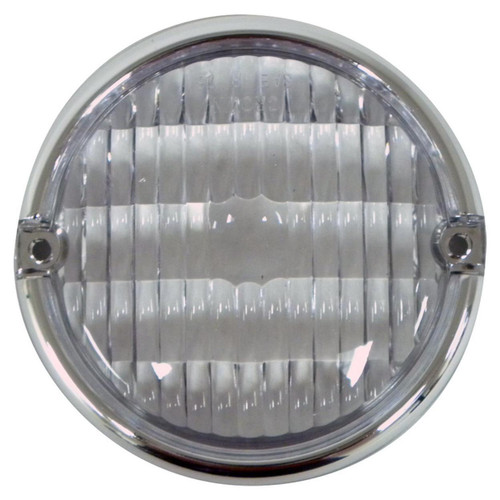 Crown Automotive J8127449 Clear Front Parking Light Lens for 1976-1986 Jeep CJ-5, CJ-7, CJ-8 - 2 Screws, L or R