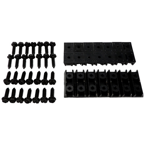 Crown Automotive 7109K Fender Flare Hardware Kit Front & Rear Left & Right - Fits 1955-1983 Jeep CJ-7