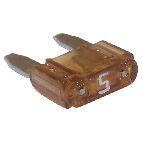 Crown Automotive 6101484 5 Amp Brown Mini Fuse - Universal Application, Direct Replacement