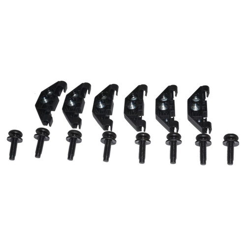 Crown Automotive 55397093K8 Complete Hard Top Hardware Kit (6 Retainers & 8 Screws) - Fits 2007-2018 Jeep JK Wrangler w/ Hard Top
