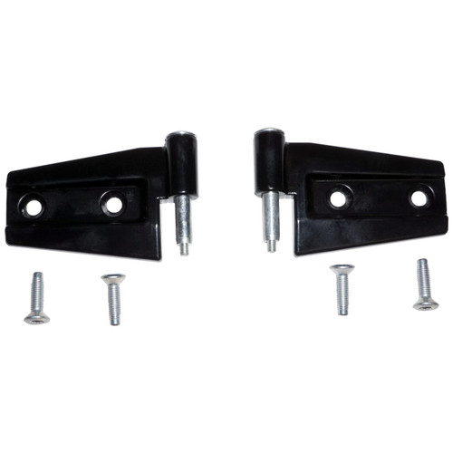 Crown Automotive 55395384K Door Hinge Set Front or Rear Left & Right Upper or Lower - Fits 2007-2018 Jeep JK Wrangler