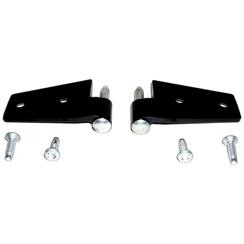 Crown Automotive 55395384K Door Hinge Set Front or Rear Left & Right Upper or Lower - Fits 2007-2018 Jeep JK Wrangler