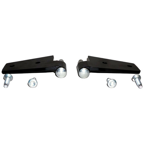 Crown Automotive 55395384K Door Hinge Set Front or Rear Left & Right Upper or Lower - Fits 2007-2018 Jeep JK Wrangler