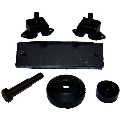 Crown Automotive 638629K Engine Mount Kit - Fits 1942-1971 Jeep CJ-2A, CJ-3A, CJ-3B, CJ-5