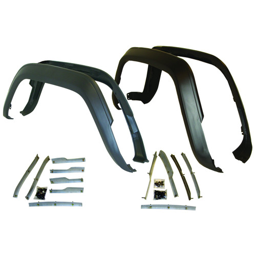 Crown Automotive 5AGKM Fender Flare Set Front & Rear Left & Right - Fits 1984-1994 Jeep XJ Cherokee