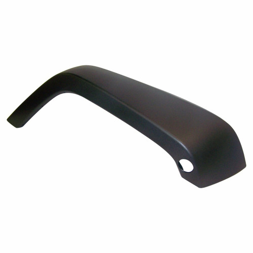 Crown Automotive 5KF08RXFAG Front Right Black Textured Fender Flare - Fits 2007-2018 Jeep JK Wrangler (OE Width)