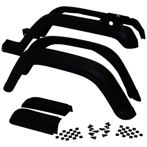 Crown Automotive 5AHK6 Fender Flare Set Front & Rear Left & Right - Fits 1987-1995 Jeep