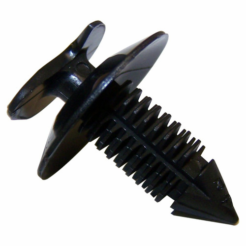 Crown Automotive 6033862 Door Panel Push Pin Retainer - Fits 1991-1995 Jeep YJ Wrangler (Black Nylon, 18 Required)