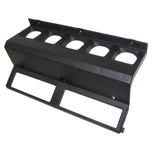 Crown Automotive 5AD88LTB Instrument Panel Housing - Fits 1987-1995 Jeep YJ Wrangler (Black Plastic)