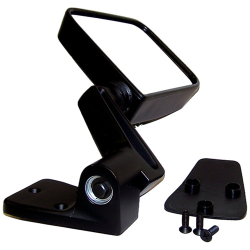Crown Automotive 82201773 Door Mirror Front Left - Fits 1987-2006 Jeep YJ, TJ Wranglers, Black