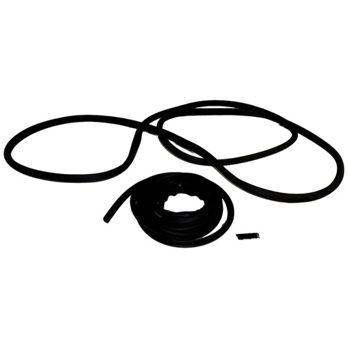 Crown Automotive 55019988K Windshield Frame Weatherstrip Seal Left & Right - Fits 1987-1995 Jeep YJ Wrangler