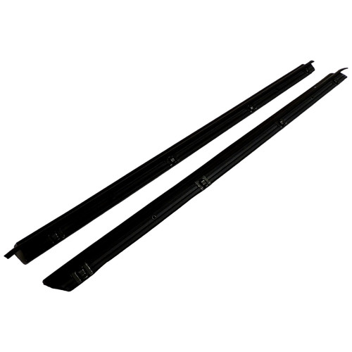 Crown Automotive 55024254K Door Window Belt Weatherstrip Kit Left & Right Outer - Fits 1976-1995 Jeep YJ Wrangler & CJ-5, 7, & 8