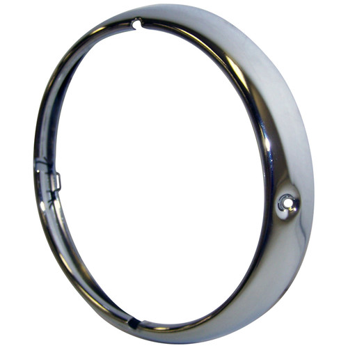 Crown Automotive J0649518 Headlight Bezel Front Left or Right - Fits 1946-1971 Jeep & Willys Vehicles