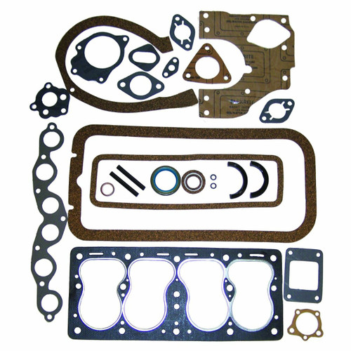 Crown Automotive J0810584 Engine Complete Overhaul Gasket Set for 1945-1953 Jeep CJ-2A, CJ-3A w/ 4-134 L-Head Engine