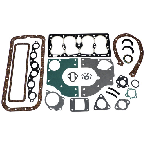 Crown Automotive J0810584 Engine Complete Overhaul Gasket Set Upper & Lower - Fits 1945-1953 Jeep Willys