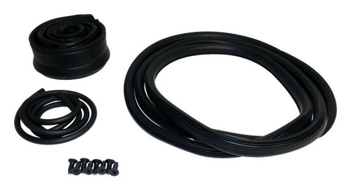 Crown Automotive 5453950MK for 1976-1986 Jeep CJ-5, CJ-7 & CJ-8 w/ Hard Top Windshield Frame Weatherstrip Master Kit, Direct OE Replacement