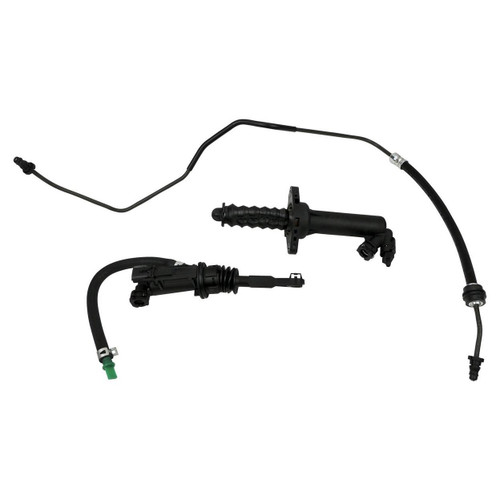Crown Automotive 52060132K for 2007-2011 Jeep JK Wrangler LHD Clutch Hydraulic Kit - Master Cylinder, Hose & Slave Cylinder, All Models