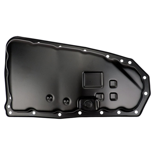 Crown Automotive 5189837AA for 2007-2017 Jeep MK Compass & Patriot CVT Transmission Pan Black Steel, Direct OE Replacement, All Models