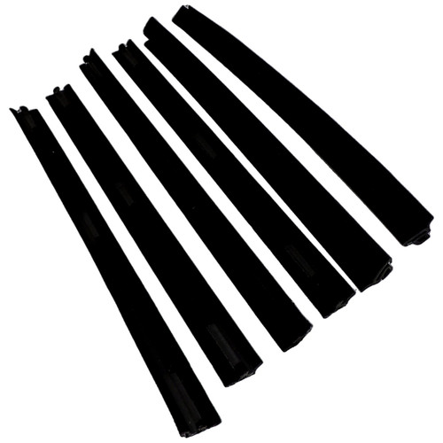 Crown Automotive 55235404MK Door Window Belt Weatherstrip Kit Front & Rear Left & Right Inner & Outer - Fits 1984-1996 Jeep XJ Cherokee