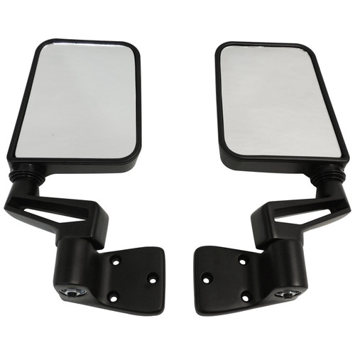 Crown Automotive 82200834K Door Mirror Kit Front Left & Right - Fits 1987-2006 Jeep YJ, TJ Wrangler, Black