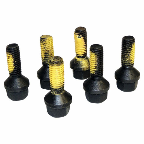 Crown Automotive 6035836K6 Transmission Crossmember Bolt Kit for 1987-2002 Jeep YJ & TJ Wrangler ?Çö Set of 6, 1/2"-13 x 1.25"