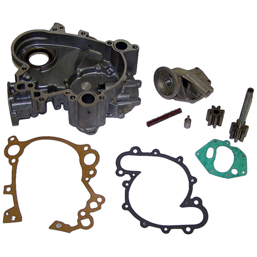 Crown Automotive 8129373K Engine Oil Pump and Timing Cover Assembly - Fits 1971-1981 Jeep CJ-5