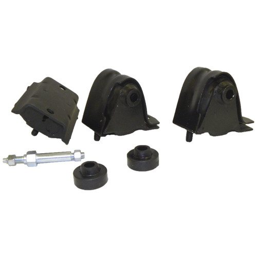 Crown Automotive 52019201K Engine Mount Kit Front & Rear Left & Right - Fits 1987-1990 Jeep YJ Wrangler