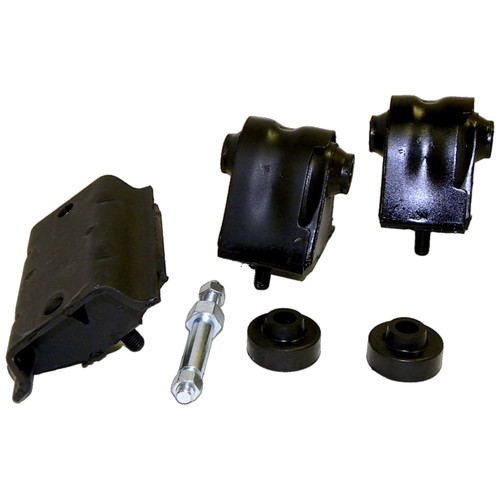 Crown Automotive 52019201K Engine Mount Kit Front & Rear Left & Right - Fits 1987-1990 Jeep YJ Wrangler