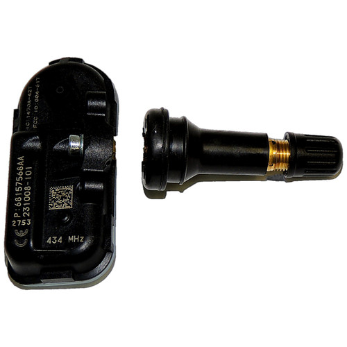 Crown Automotive 68239720AB Tire Pressure Monitoring System (TPMS) Sensor Valve Assembly Front or Rear Left or Right - Fits 2014-2023 Ram KL