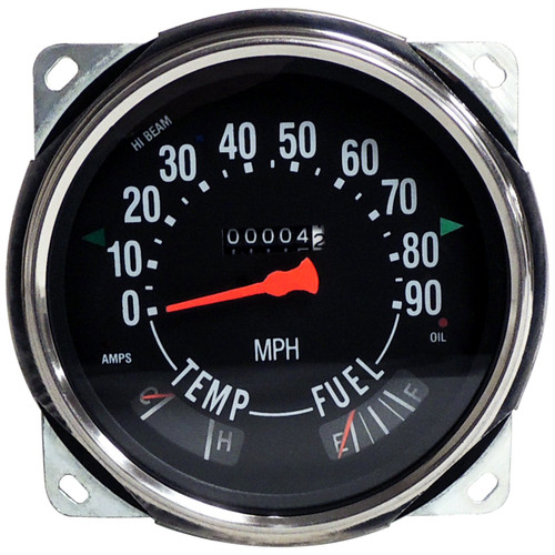 Crown Automotive 914845 Speedometer Gauge - Fits 1955-1979 Jeep CJs