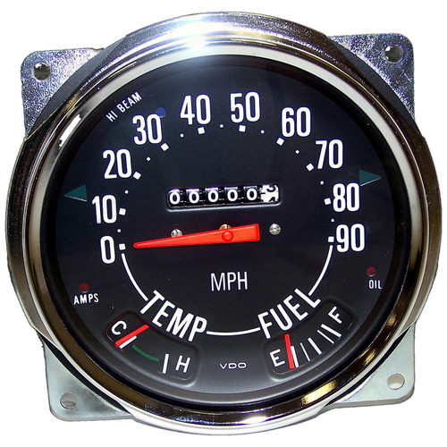 Crown Automotive 914845 Speedometer Gauge - Fits 1955-1979 Jeep CJs