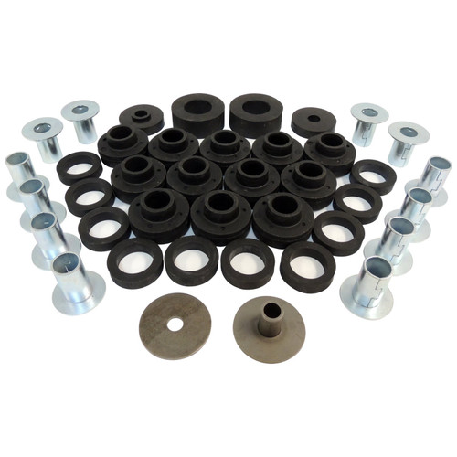 Crown Automotive 5462446K Body Mount Set Front & Rear Left & Right - Fits 1979-1986 Jeep CJ-5, CJ-7, CJ-8
