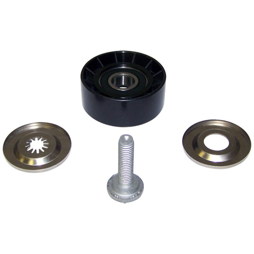 Crown Automotive 4891797AA Accessory Drive Belt Idler Pulley Upper - Fits 2007-2017 Jeep MK Compass, Patriot