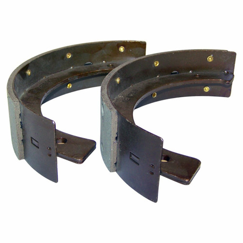 Crown Automotive J0643055 Parking Brake Shoe Set for 1941-1968 Jeep/Willys MB, M38, CJ-2A/3A/3B/5/6 w/ Transfer Case Parking Brake