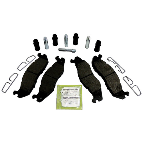 Crown Automotive 83501167MK Brake Pad Set Front Left & Right - Fits 1982-1992 Jeep CJs, YJ, SJ, MJ
