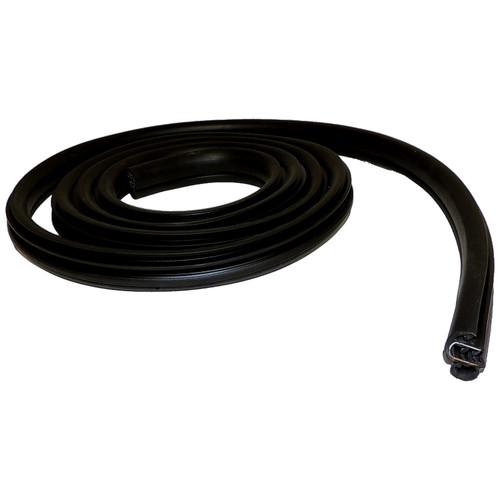 Crown Automotive 55113020AF Door Seal Front Left or Right - Fits 2008-2012 Jeep KK Liberty, Black Rubber, L or R