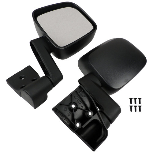 Crown Automotive 55395060K Door Mirror Kit Left & Right - Fits 1987-2006 Jeep YJ, TJ Wranglers