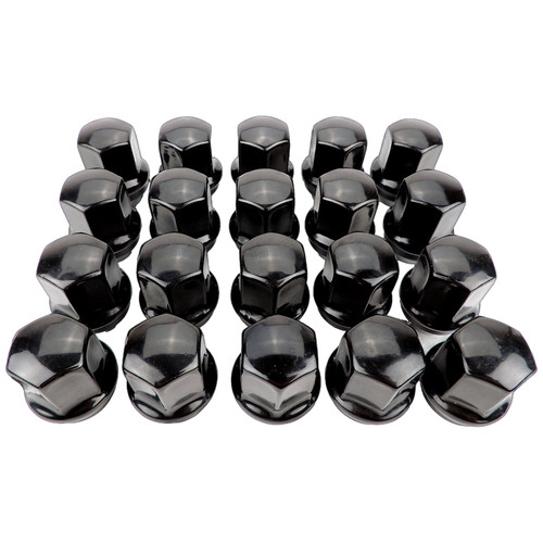 Crown Automotive 6509422BLK Wheel Lug Nut Set Front & Rear Left & Right - Fits 2018-2024 Jeep WD Durango