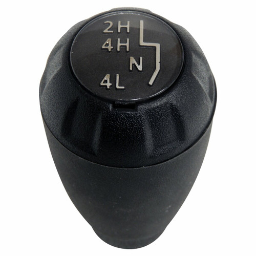 Crown Automotive 52060451AF Transfer Case Shift Knob for 2007-2018 Jeep JK Wrangler with Vinyl Shift Knob