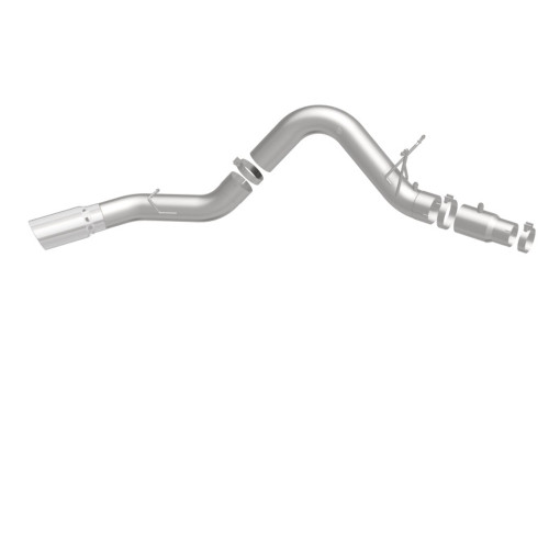 MagnaFlow SYS Cat-Back for 2017 Chevrolet Silverado 6.6L Diesel Polished Single Wall 6in Tip