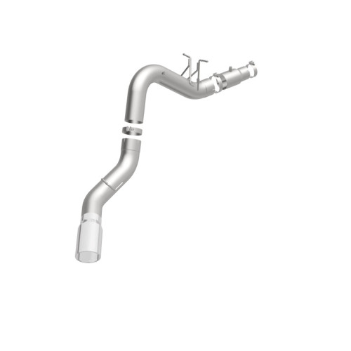 MagnaFlow SYS Cat-Back for 2017 Chevrolet Silverado 6.6L Diesel Polished Single Wall 6in Tip