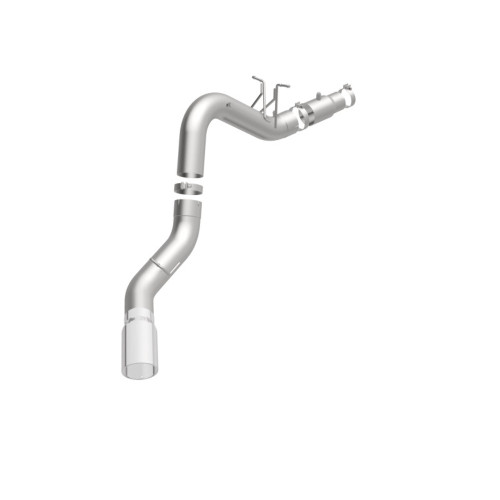 MagnaFlow SYS Cat-Back for 2017 Chevrolet Silverado 6.6L Diesel Polished Single Wall 6in Tip