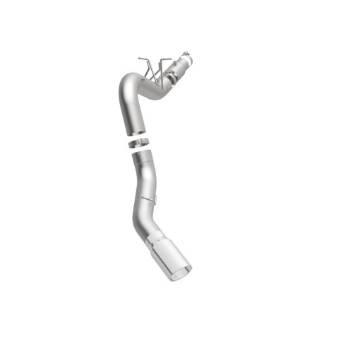 MagnaFlow SYS Cat-Back for 2017 Chevrolet Silverado 6.6L Diesel Polished Single Wall 6in Tip