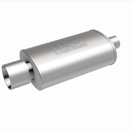 MagnaFlow Street Muffler with Tips 14832 2.25/4in Center/Center