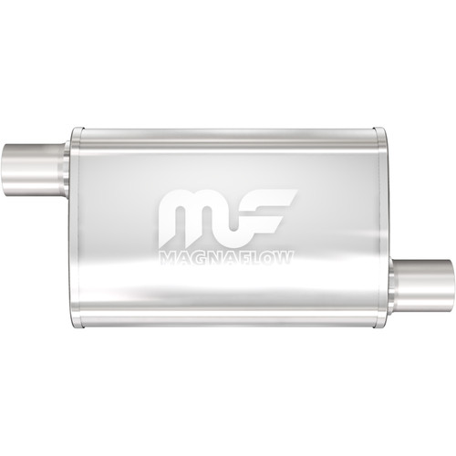 MagnaFlow Oval Straight-Through Muffler 11234 2in Offset/Offset