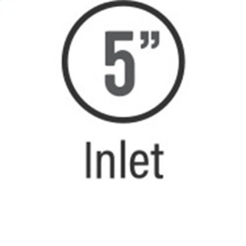 MagnaFlow Round Straight-Through Muffler 12774 5in Center/Center