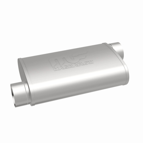 MagnaFlow Oval Straight-Through Muffler 11239 3in Offset/Offset