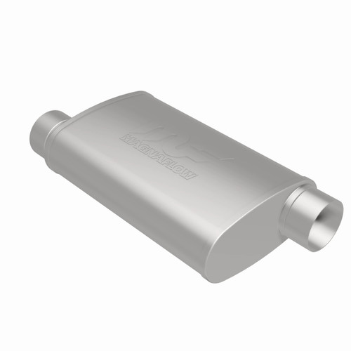 MagnaFlow Oval Straight-Through Muffler 11239 3in Offset/Offset