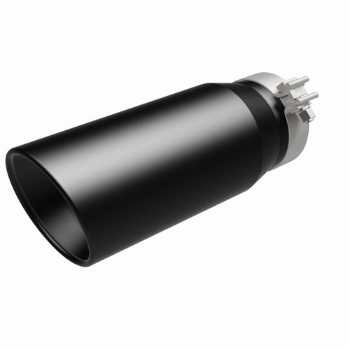 MagnaFlow 35240 5in Round Black Coated Single Exhaust Tip