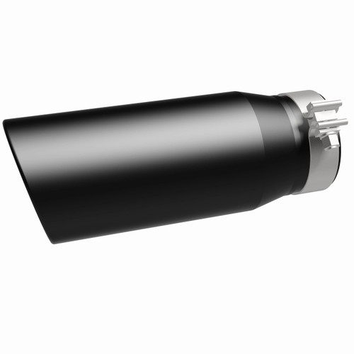 MagnaFlow 35240 5in Round Black Coated Single Exhaust Tip
